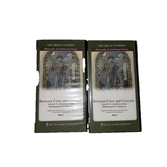 Great Courses Between Cross & Crescent: Jewish Civilization Part 1 & 2 Guidebook - Picture 1 of 6